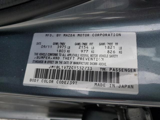 Photo 10 from auction – 2012 MAZDA 3 I with VIN JM1BL1V72C1532733