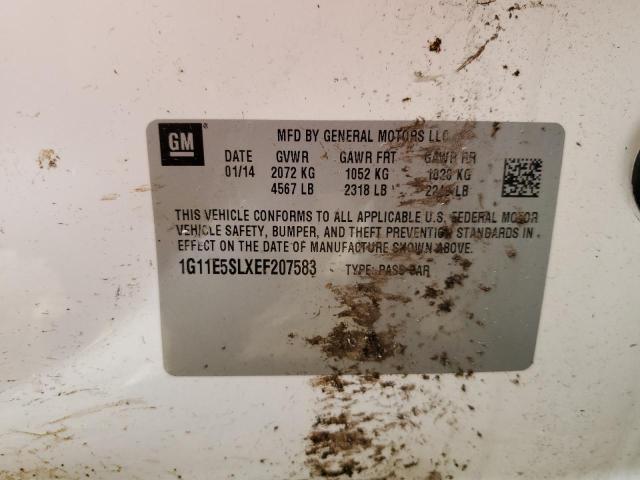Photo 10 from auction – 2014 CHEVROLET MALIBU 2LT with VIN 1G11E5SLXEF207583