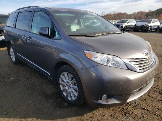 TOYOTA SIENNA XLE 2017 with VIN 5TDDZ3DC6HS180770 - Photo from auction
