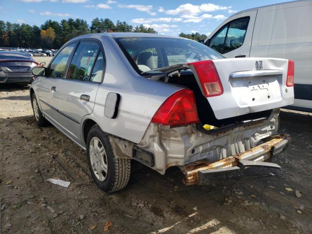 Photo 3 from auction – 2002 HONDA CIVIC DX with VIN 2HGES16112H565900