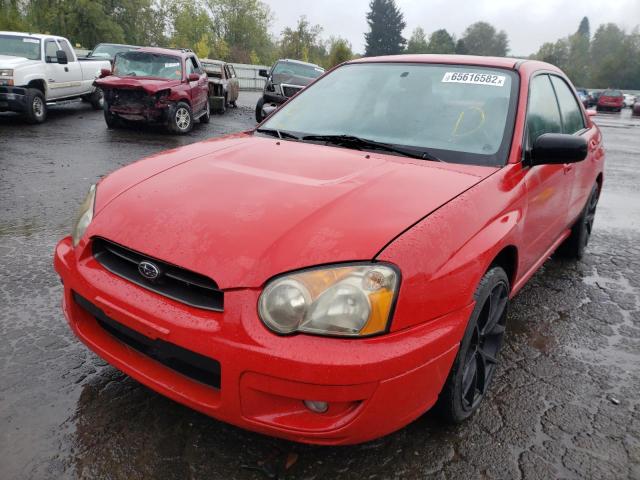 Photo 2 from auction – 2004 SUBARU IMPREZA RS with VIN JF1GD67594H514823