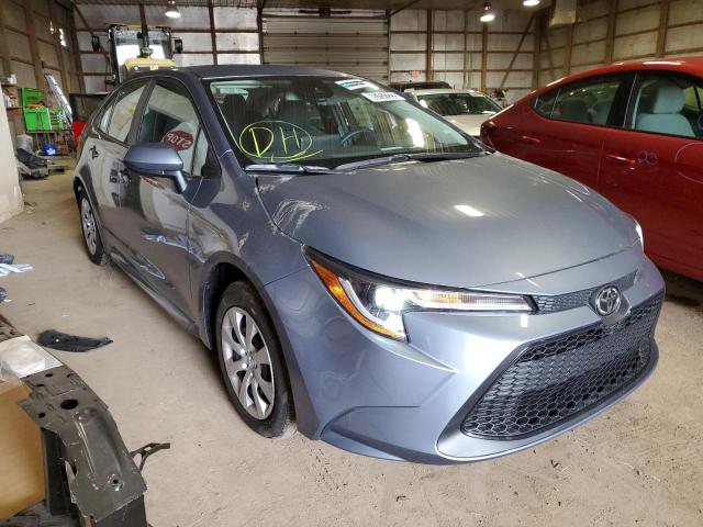 TOYOTA COROLLA LE 2022 with VIN 5YFEPMAE3NP359228 - Photo from auction