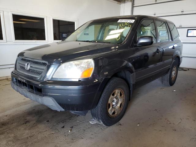 Photo 2 from auction – 2003 HONDA PILOT LX with VIN 2HKYF18103H614798