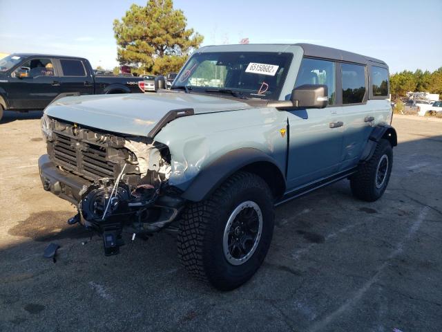 Photo 2 from auction – 2022 FORD BRONCO BAS with VIN 1FMEE5DP6NLA71331