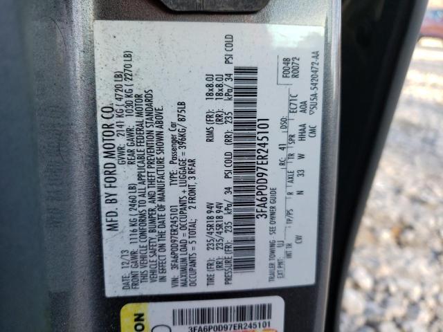 Photo 10 from auction – 2014 FORD FUSION TIT with VIN 3FA6P0D97ER245101