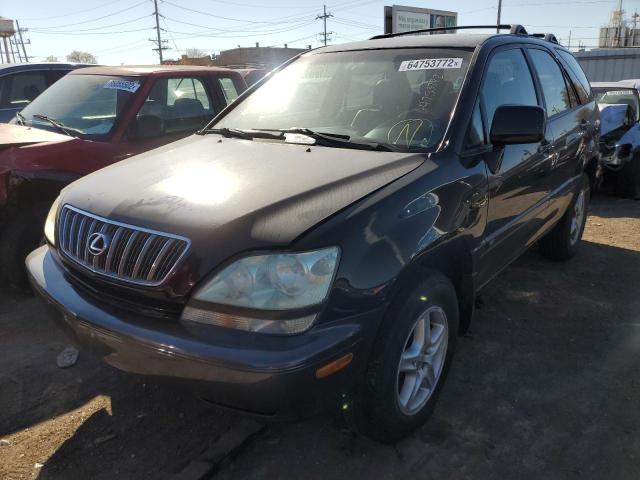 LEXUS RX 300 2003 with VIN JTJHF10U030301704 - Photo from auction