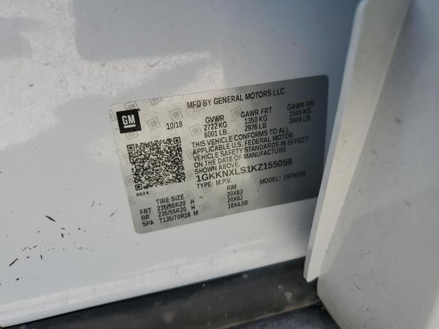 Photo 10 from auction – 2019 GMC ACADIA DEN with VIN 1GKKNXLS1KZ155059