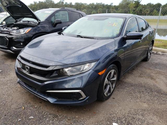 Photo 2 from auction – 2019 HONDA CIVIC LX with VIN 19XFC2F67KE209593