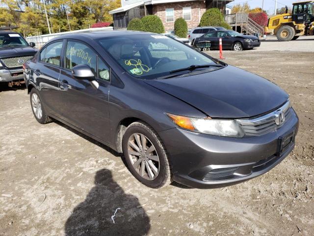 HONDA CIVIC EXL 2012 with VIN 2HGFB2F93CH553023 - Photo from auction