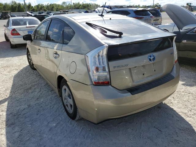Photo 3 from auction – 2010 TOYOTA PRIUS with VIN JTDKN3DU4A0052841