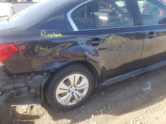 Photo 9 from auction – 2011 SUBARU LEGACY 2.5 with VIN 4S3BMBA62B3260235