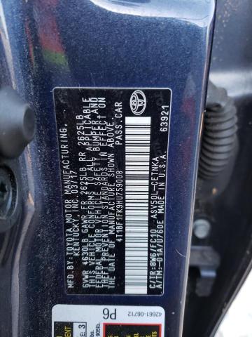 Photo 10 from auction – 2017 TOYOTA CAMRY LE with VIN 4T1BF1FK9HU759008