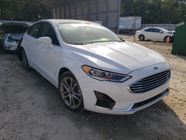 FORD FUSION SEL 2019 with VIN 3FA6P0CDXKR138965 - Photo from auction