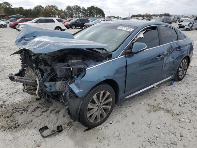 Photo 2 from auction – 2015 HYUNDAI SONATA SPO with VIN 5NPE34AF0FH052926