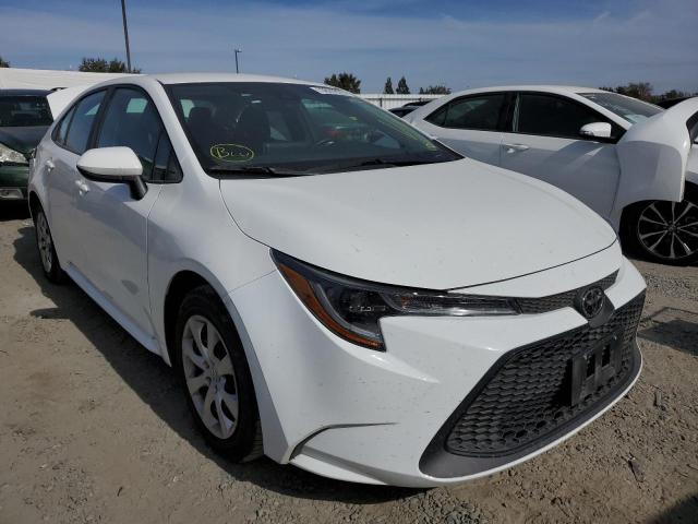 TOYOTA COROLLA LE 2021 with VIN 5YFEPMAE9MP246477 - Photo from auction