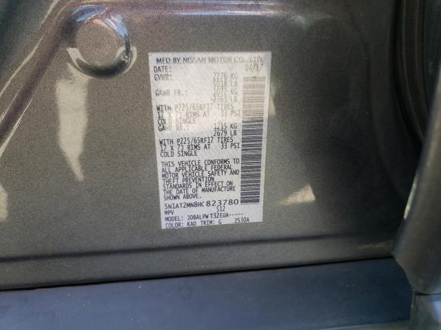 Photo 10 from auction – 2017 NISSAN ROGUE SV with VIN 5N1AT2MN8HC823780