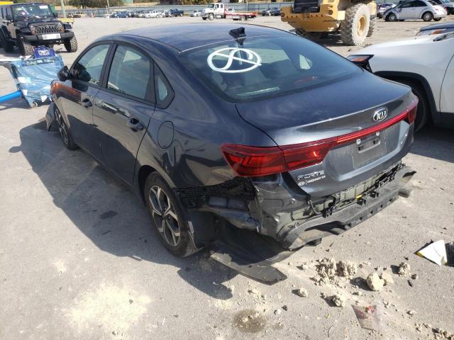 Photo 3 from auction – 2021 KIA FORTE FE with VIN 3KPF24AD7ME319504