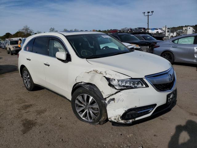 ACURA MDX TECHNO 2016 with VIN 5FRYD4H43GB051573 - Photo from auction