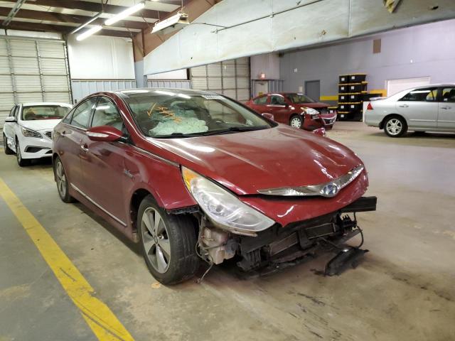 HYUNDAI SONATA HYB 2011 with VIN KMHEC4A43BA010746 - Photo from auction
