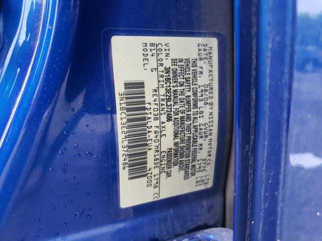Photo 10 from auction – 2009 NISSAN VERSA S with VIN 3N1BC13E29L372486