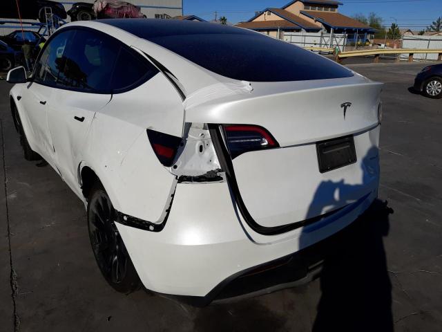 Photo 3 from auction – 2021 TESLA MODEL Y with VIN 5YJYGDEE8MF240916