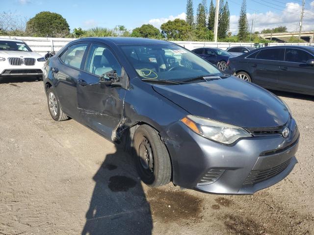 TOYOTA COROLLA L 2015 with VIN 2T1BURHE5FC447990 - Photo from auction