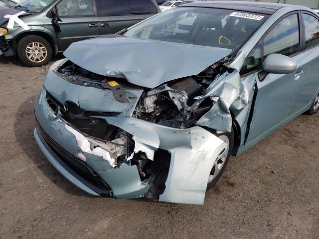 Photo 9 from auction – 2014 TOYOTA PRIUS with VIN JTDKN3DU3E1845127