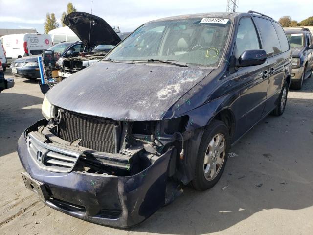 Photo 2 from auction – 2004 HONDA ODYSSEY EX with VIN 5FNRL18944B006611