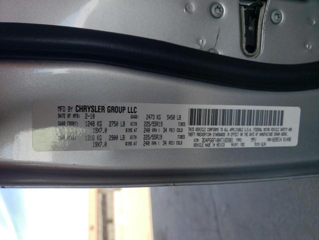 Photo 10 from auction – 2010 DODGE JOURNEY R/ with VIN 3D4PG6FV8AT165981
