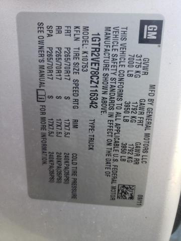 Photo 10 from auction – 2012 GMC SIERRA K15 with VIN 1GTR2VE78CZ116342