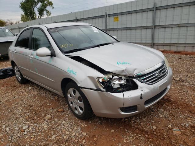 KIA SPECTRA EX 2008 with VIN KNAFE121X85532195 - Photo from auction