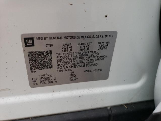 Photo 10 from auction – 2020 CHEVROLET EQUINOX LS with VIN 3GNAXHEV6LS709880