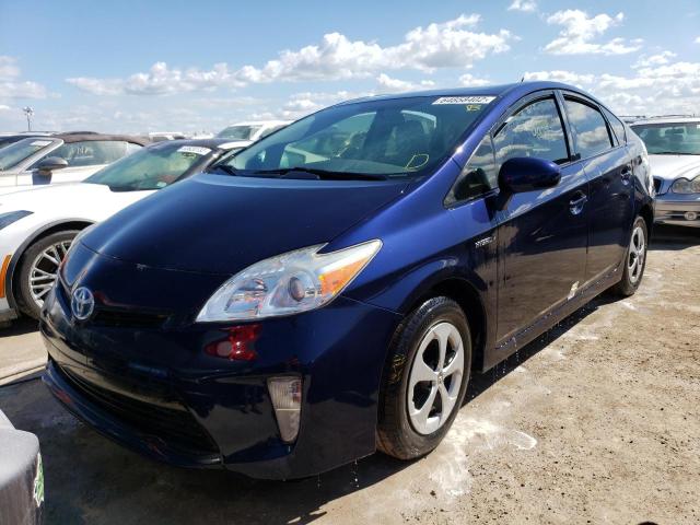 Photo 2 from auction – 2015 TOYOTA PRIUS with VIN JTDKN3DU2F0438813