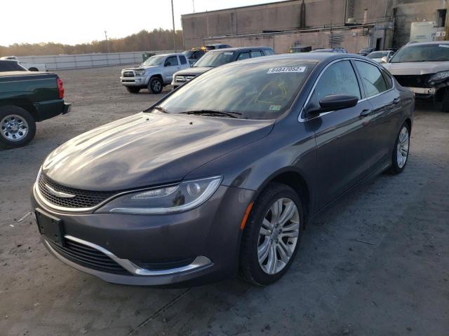 Photo 2 from auction – 2015 CHRYSLER 200 LIMITE with VIN 1C3CCCAB1FN564858
