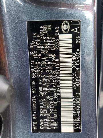 Photo 10 from auction – 2017 TOYOTA COROLLA L with VIN 2T1BURHE2HC821099