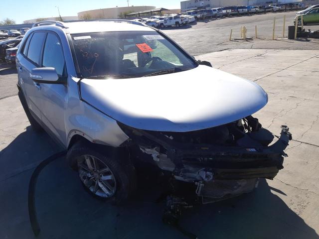 KIA SORENTO LX 2014 with VIN 5XYKT4A75EG539928 - Photo from auction