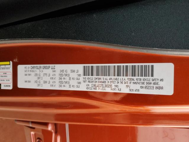 Photo 10 from auction – 2014 JEEP WRANGLER U with VIN 1C4BJWEG7EL303295
