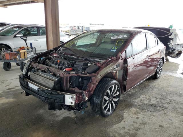 Photo 2 from auction – 2015 HONDA CIVIC EXL with VIN 19XFB2F9XFE031570