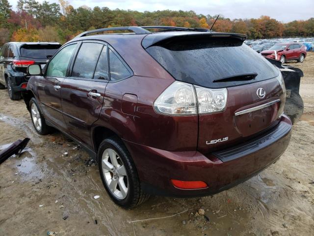 Photo 3 from auction – 2008 LEXUS RX 350 with VIN JTJHK31U882041490