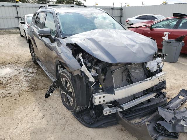 TOYOTA HIGHLANDER 2021 with VIN 5TDGZRAHXMS534543 - Photo from auction