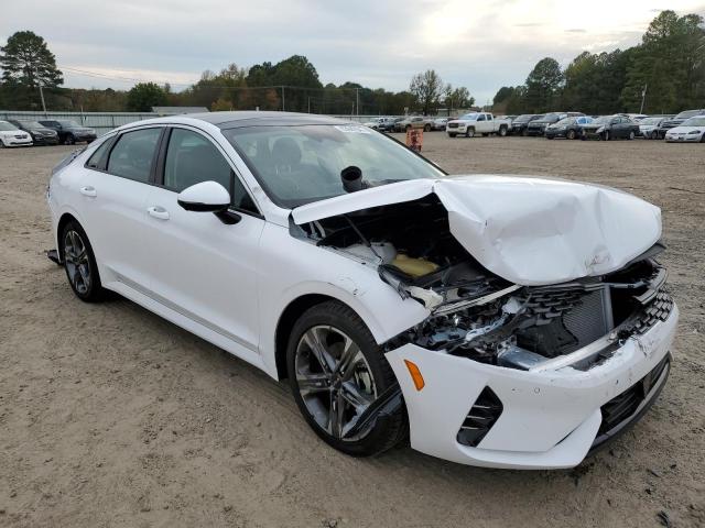 KIA K5 EX 2023 with VIN 5XXG34J23PG180239 - Photo from auction