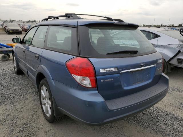 Photo 3 from auction – 2008 SUBARU OUTBACK 2. with VIN 4S4BP61C987333778