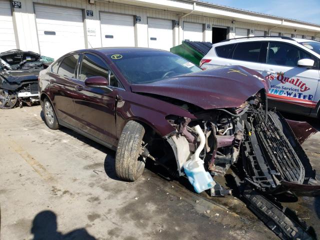 FORD FUSION S 2013 with VIN 3FA6P0G72DR205470 - Photo from auction