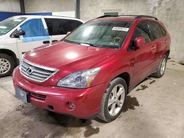 Photo 2 from auction – 2008 LEXUS RX 400H with VIN JTJHW31U482053902