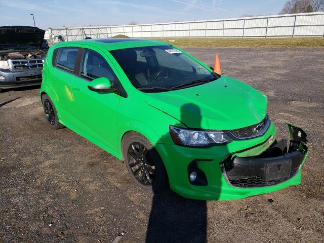 CHEVROLET SONIC LT 2017 with VIN 1G1JD6SB0H4159060 - Photo from auction