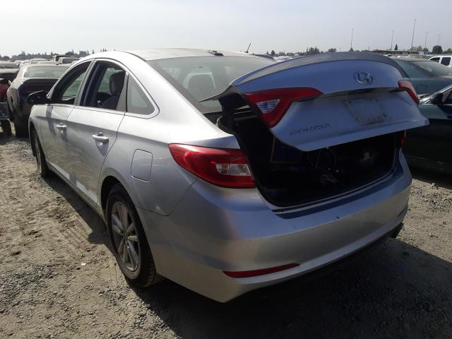 Photo 3 from auction – 2016 HYUNDAI SONATA SE with VIN 5NPE24AF1GH392624
