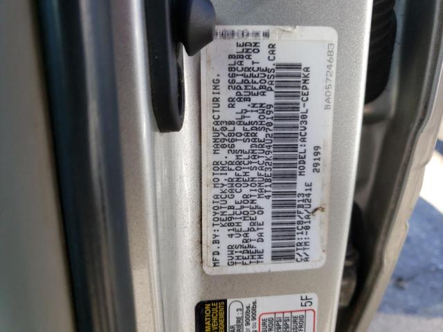 Photo 10 from auction – 2004 TOYOTA CAMRY LE with VIN 4T1BE32K94U270199