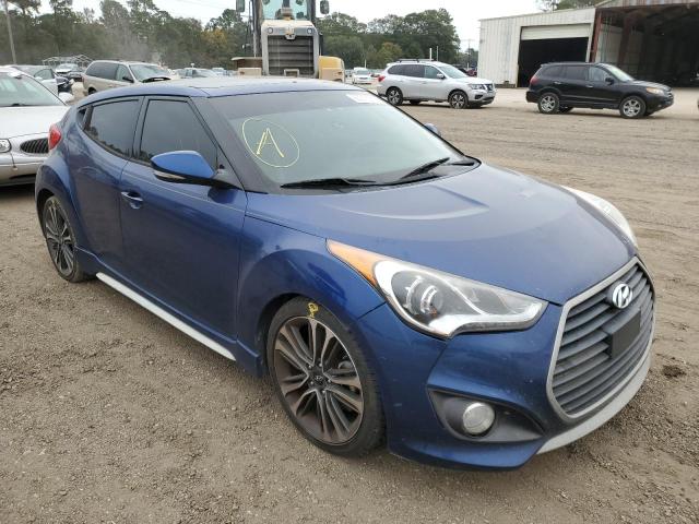 HYUNDAI VELOSTER T 2016 with VIN KMHTC6AE2GU272324 - Photo from auction