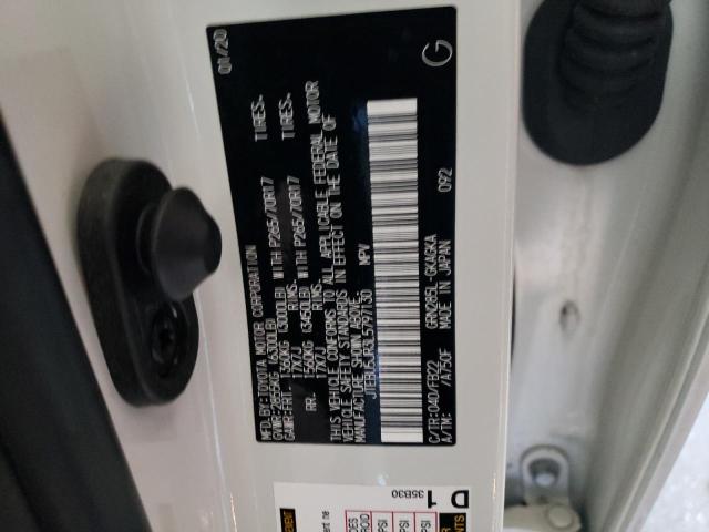 Photo 10 from auction – 2020 TOYOTA 4RUNNER SR with VIN JTEBU5JR3L5797130