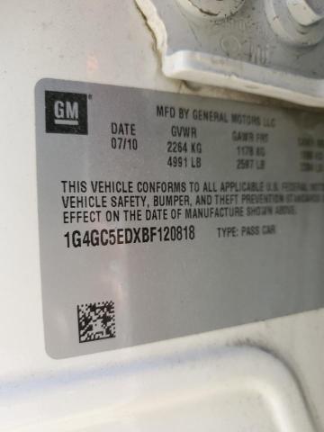 صورة رقم 10 من المزاد - 2011 BUICK LACROSSE C مع VIN 1G4GC5EDXBF120818